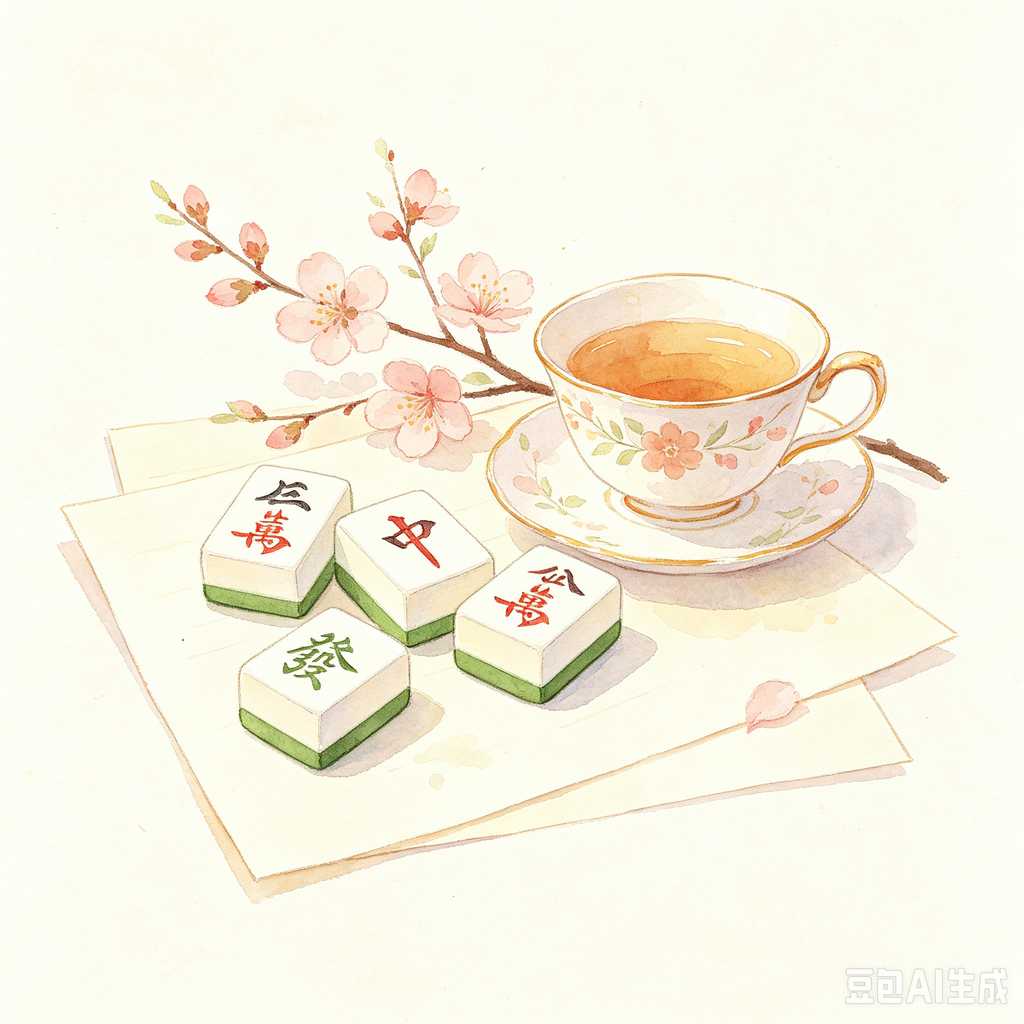 art carving mahjong set