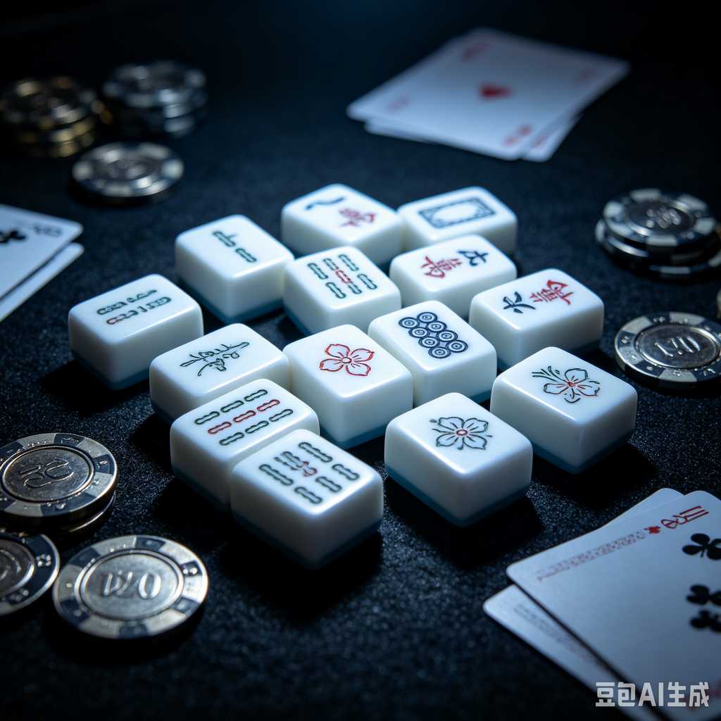 pink mahjong set