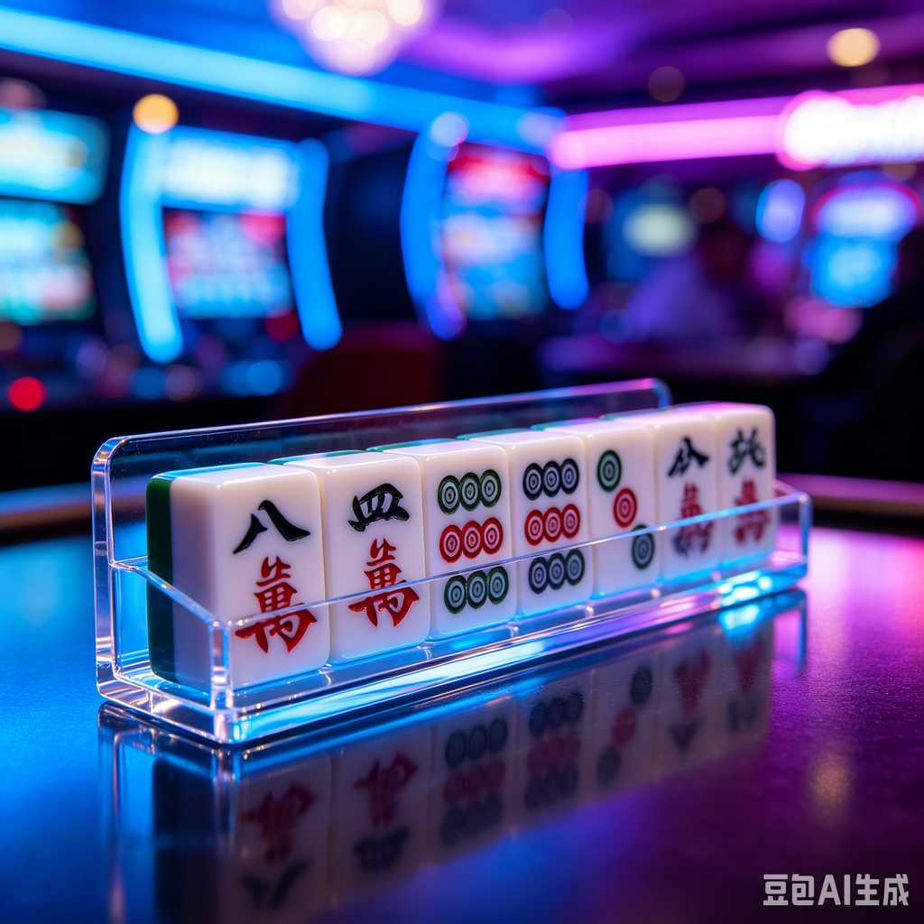 colored mahjong tile racks