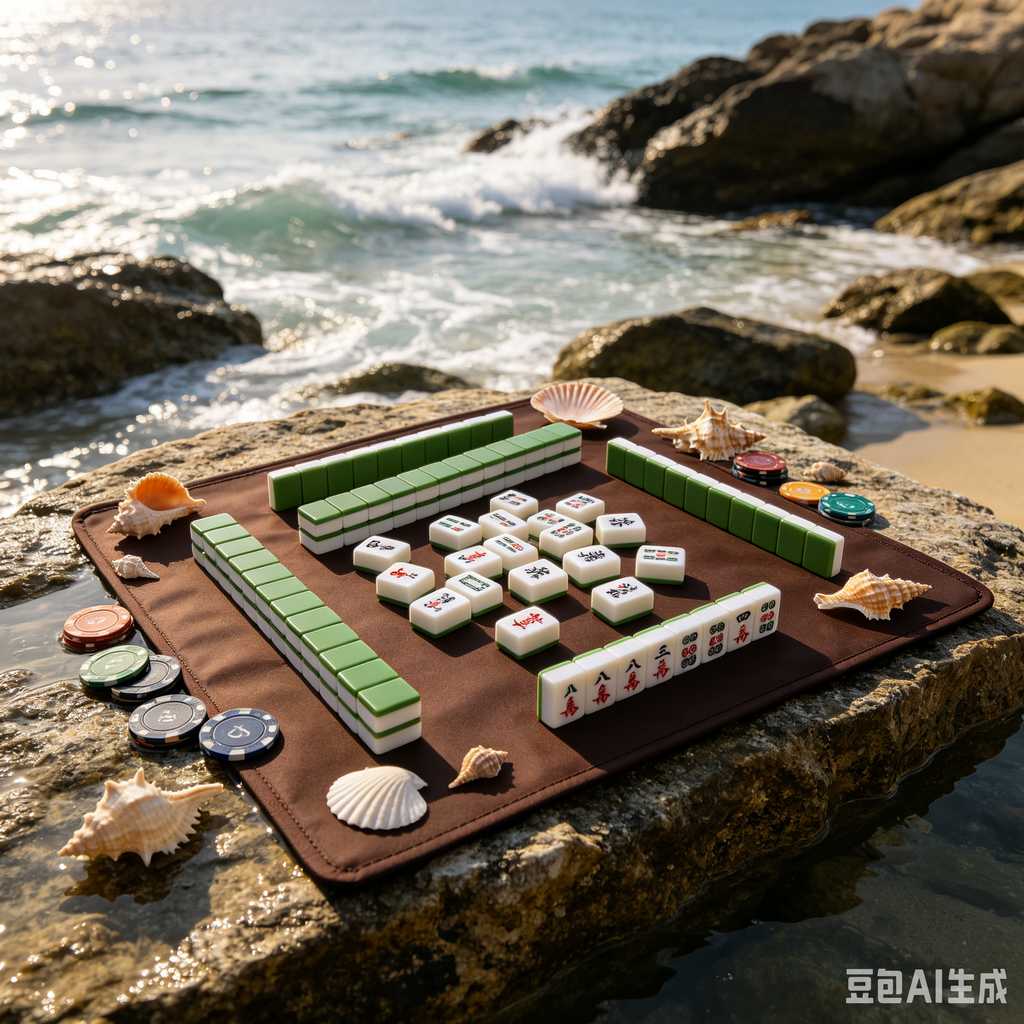 mahjong set with storage case